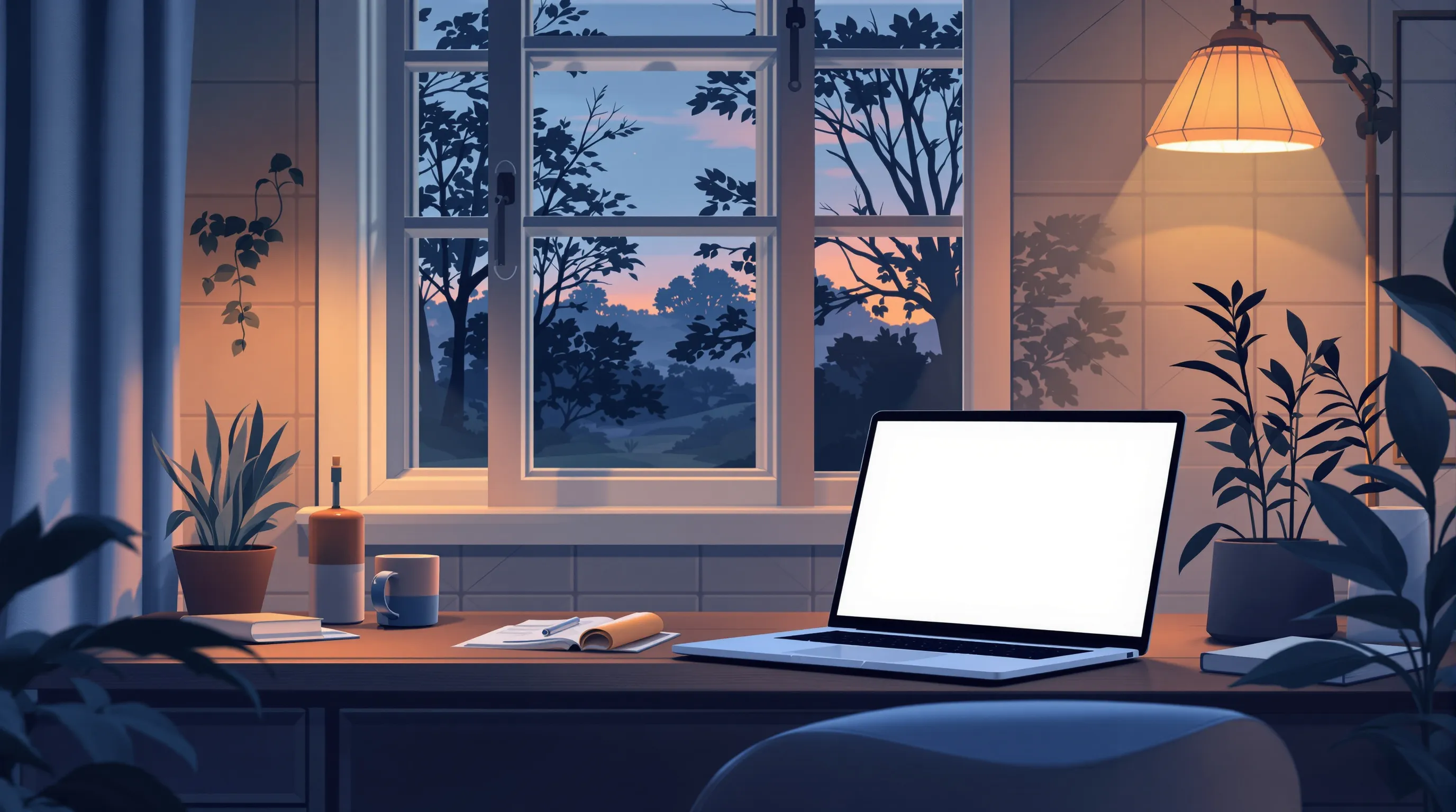 Laptop on a therapist