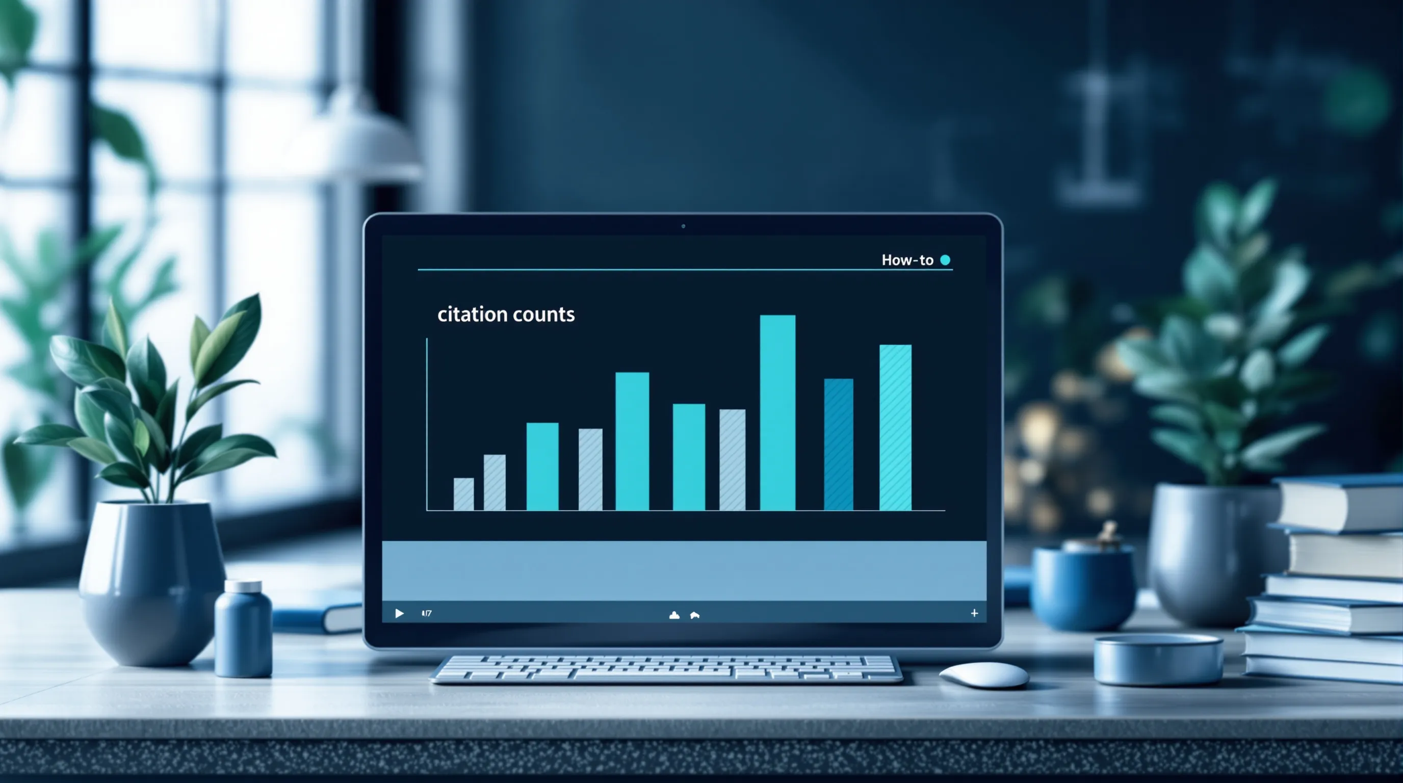 Bar chart showing Perplexity citation counts by query type: comparison and research queries earn the most inline citations, factual lookups the fewest